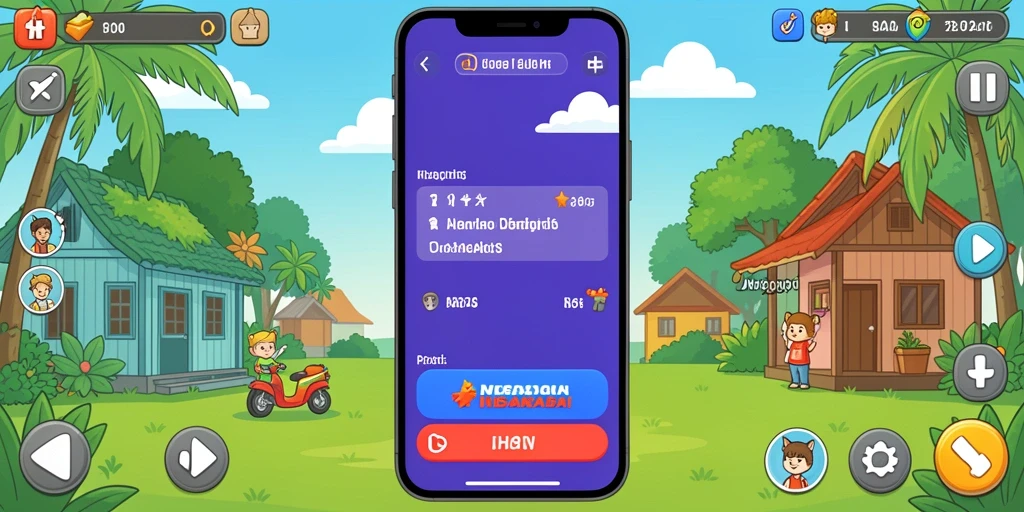 Mode permainan yang seru dan menantang.