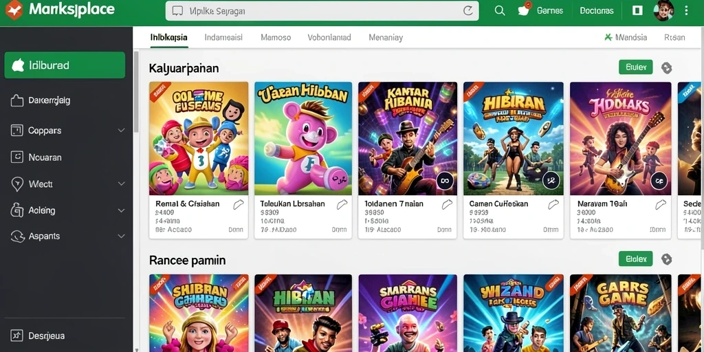 Grafis yang memukau dan warna cerah.