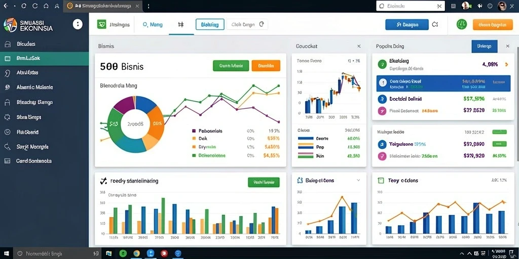 Leaderboard yang menunjukkan peringkat pemain secara real-time.