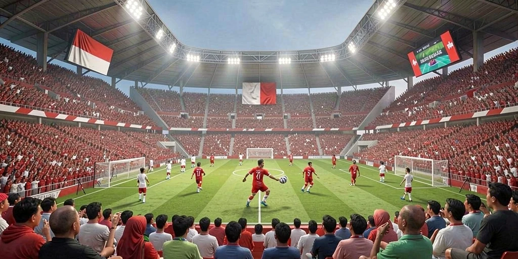 Papan peringkat yang menunjukkan posisi pemain secara real-time.