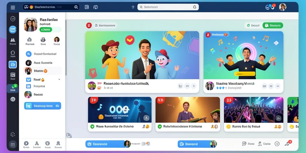 Interaksi sosial yang membuat permainan semakin seru.